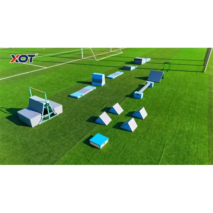 Set de parkour pentru copii de 48 de piese